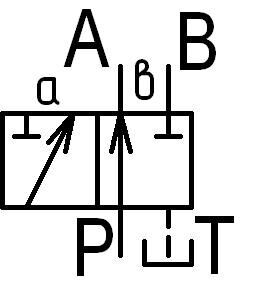 Схема подключения гидрораспределителя РЕ 10.3-573 Г12-УХЛ2