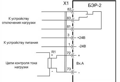 Схема внешних подключений