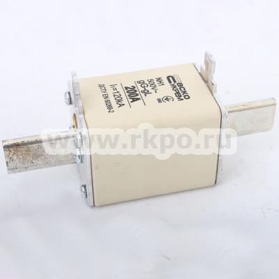 Предохранитель 200а nh1 gL gG 500v l1=120KA фото 1
